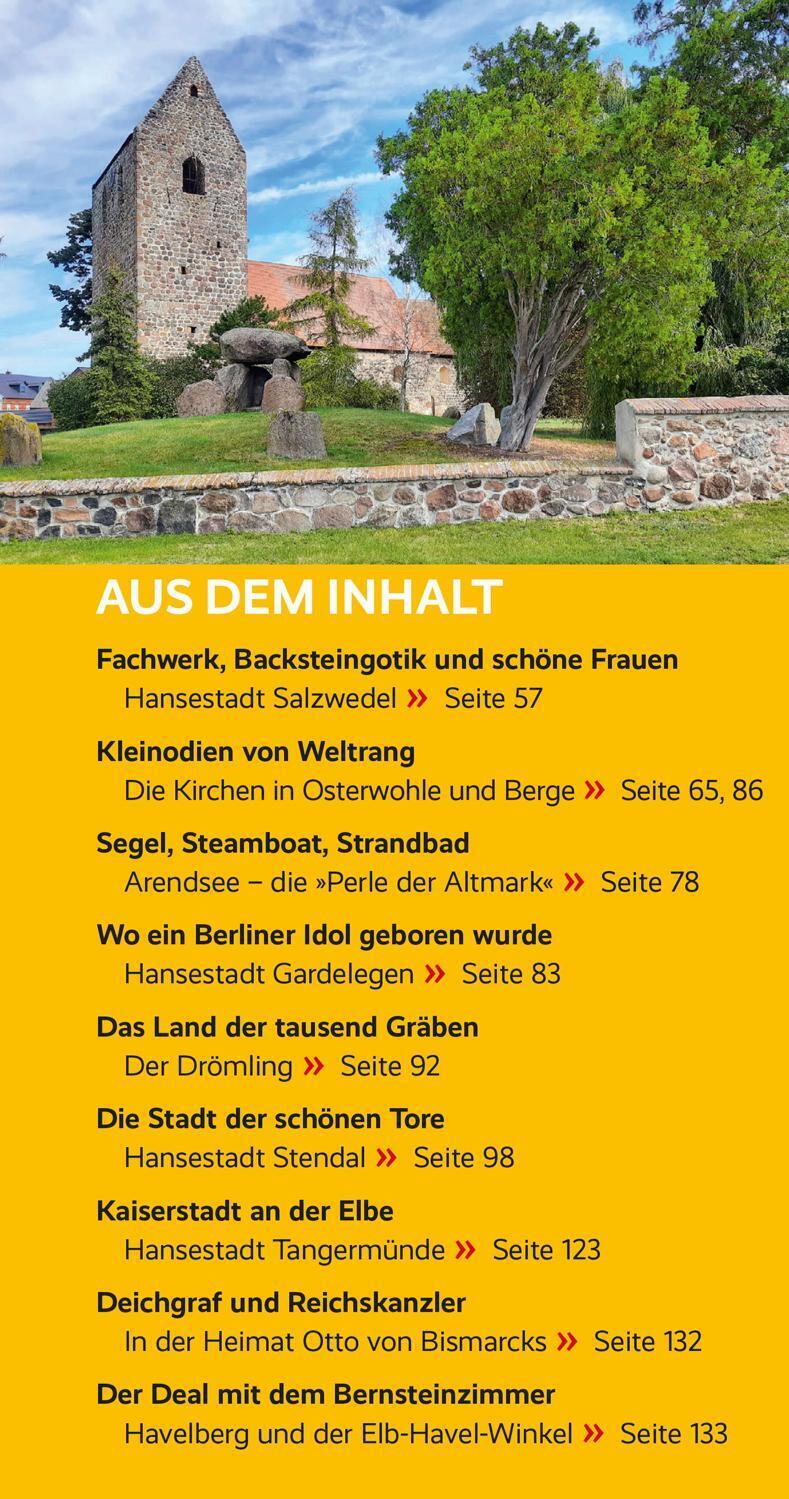 Thumbnail - Reiseführer Altmark | Heinzgeorg Oette | Taschenbuch | Trescher-reihe