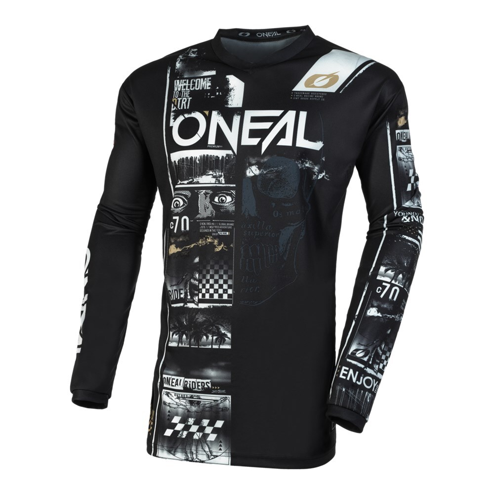 Oneal 2024 Element Attack Motocross Offroad Dirt Bike MX Jersey | eBay