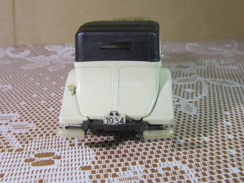 368Z Vintage RIO 61 Italy Hispano Suiza T12 Coupé De Ville 1932 Beige 1:43 - Picture 6 of 15