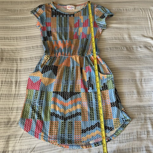 LULAROE girls 6 Dress POCKETS - Picture 6 of 8