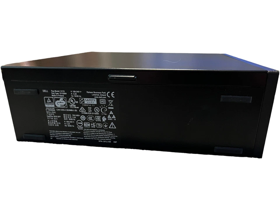 DELL OPTIPLEX 5070 SFF i5-9500 3.00Ghz-8GB Ram -256GB SSD -500GB HDD- Win 11 PRO - Image 4 of 4