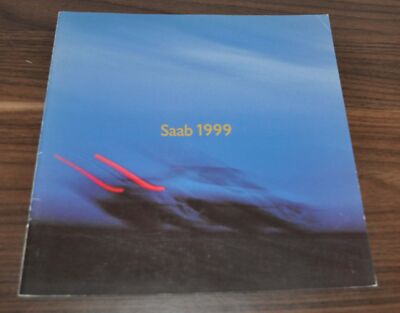 1998 Saab Model Range Brochure Prospekt EN