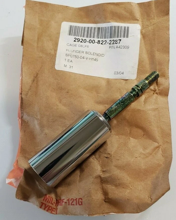 CNH INDUSTRIAL AMERICA PLUNGER SOLENOID A42309 2920-00-822-2287 | eBay