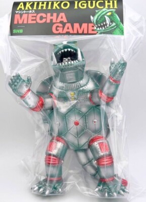 Machine Tortoise Mecha Gamera Marmit Events Limited Edition Silver Spray Painted