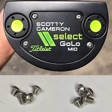 Scotty Cameron 2012-2015 Select Screw Set - New - Stainless Steel - All Models