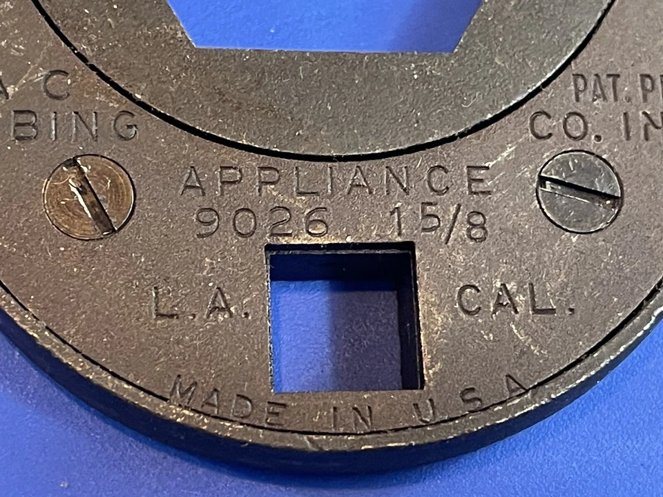 Lot of 4 TAC Tubing Appliance Co. Ratcheting Crows foot Wrenches, USA 1/2 Drive - Image 4 of 4