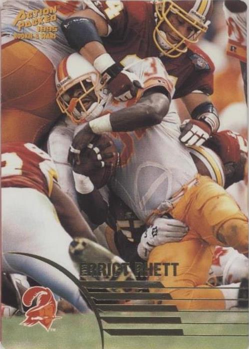 Errict Rhett R&b 1995 Action Packed Rookies & Stars - Errict Rhett #24 for sale online ...