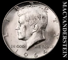 1964-D Silver Kennedy Half Dollar - Scarce  High Grade  Lustrous  #K4572