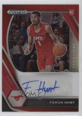 2021-22 Panini Prizm Draft Picks Red /199 Feron Hunt #DP-FHU Auto