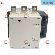 NEW LC1F265G7 LC1F Magnetic Contactor 120V coil AC 3Pole 265A 3NO Non-Reversing