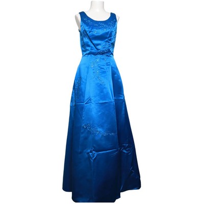 Poly USA by Neblom, Abendkleid, Größe: 36, model: 2680, Blau, Polyester #bMQ