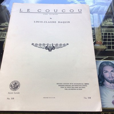 Le Coucou The Cuckoo by Louis Claude Daquin (Art Publication Society 1941)