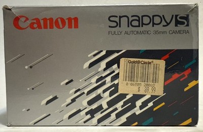 Canon Snappy S 35mm Film Camera Point & Shoot Fully Automatic New Open Box