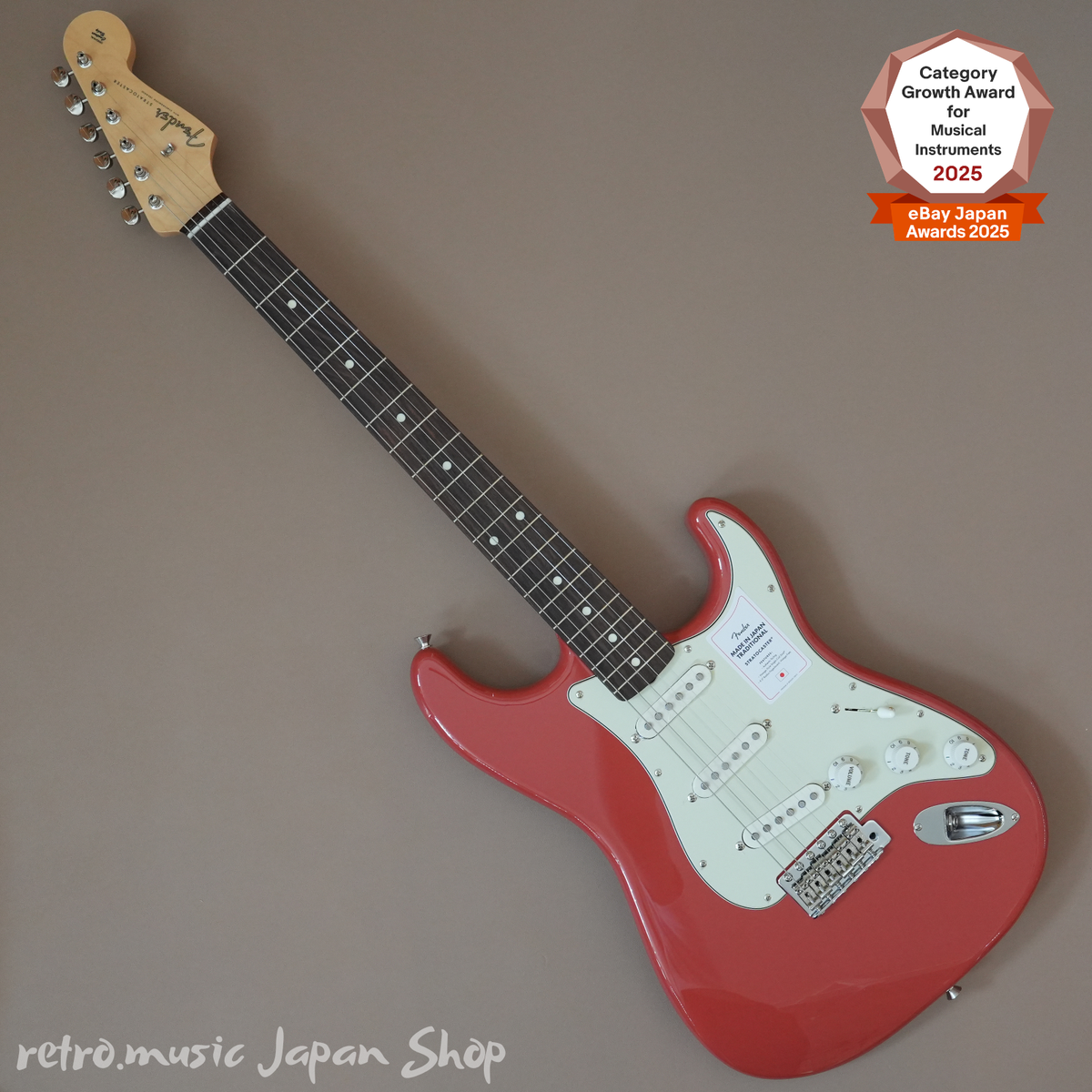 Fender Made in Japan Traditional 60s Stratocaster Rosewood Fiesta
