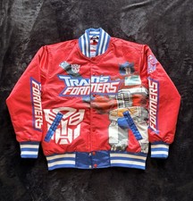 Headgear Classics Transformers 1984 Optimus Prime Satin Bomber Jacket M