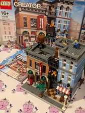 Lego Creator 10246 - Detective's Office - Modular Building 100% Complete in Box