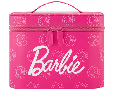 Barbie Large Cosmetic Case Organizer Makeup Travel Storage Bag Pink SKU 77014184