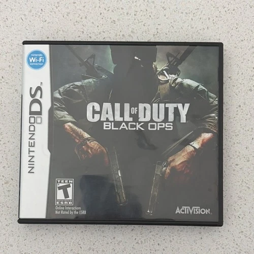 Activision Call of Duty Black Ops Nintendo DS Multiplayer Manual Shooter T