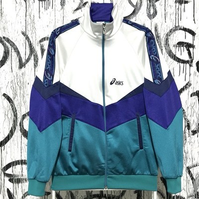 Vintage Asics Tracksuit Full 90s Mens Jacket Pants Size 50 075 | eBay