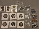 Funko Pop STAR WARS MANDALORIAN Patches Pin Stickers Exclusive GameStop x20 Lot