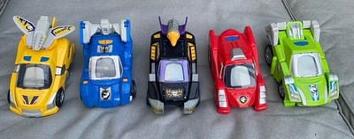 5x switch n go dino autos. Kann von Fahrzeugen zu Dinosauriern umbauen #32