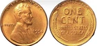 1954-P LINCOLN WHEAT CENT RED W/MINT LUSTER  BU UNCIRCULATED