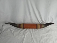 MOUNTED STEER BULL HORNS COW BOY HORN LONGHORNS 26 Inches Long