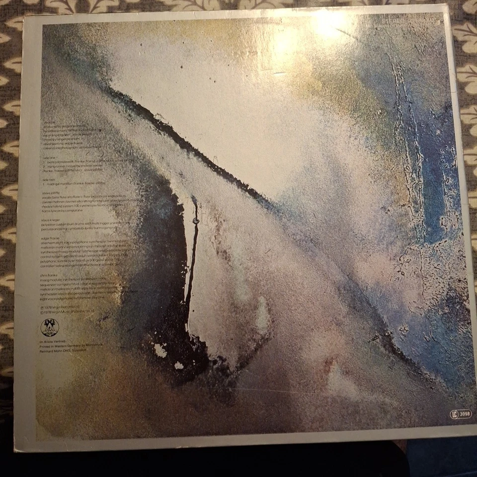 TANGERINE DREAM "CYCLONE" VINYL LP GERMANY REISSUE NM - Image 2 of 4