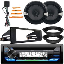 JVC KD-T91MBS Amazon Alexa Receiver, W/Install Kit, 2x 6.5" Speakers W/Adapters