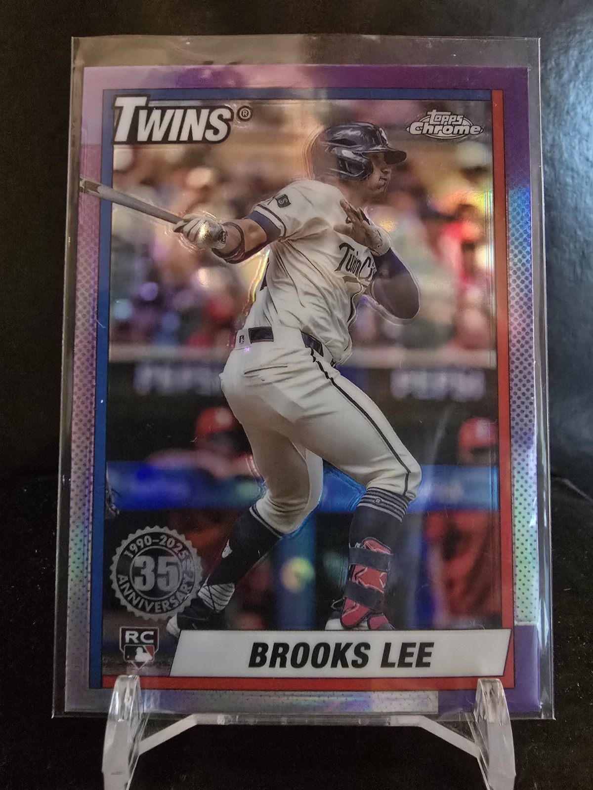 911209 - 2025 Topps Chrome Brooks Lee 1990 Baseball RC Rookie #90CB-20 Twins