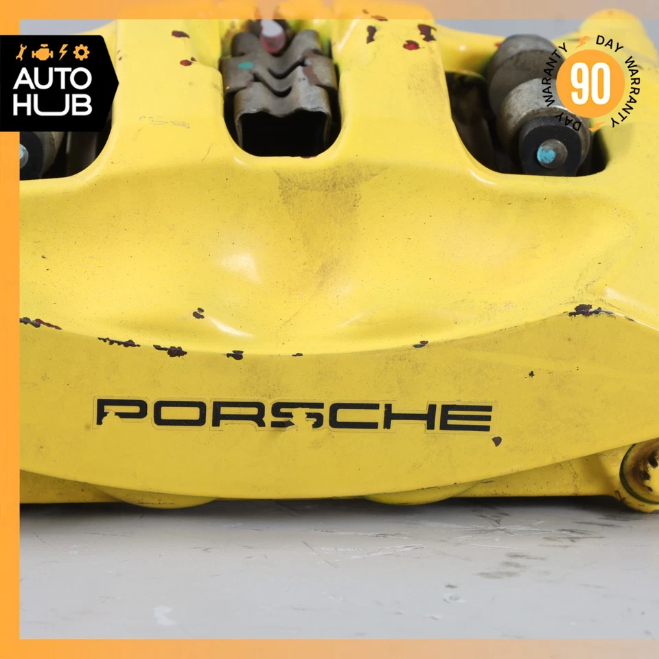 Juego de pinzas de freno traseras izquierda y derecha 11-18 Porsche Cayenne 958 Turbo Touareg OEM Foto 4 de 4