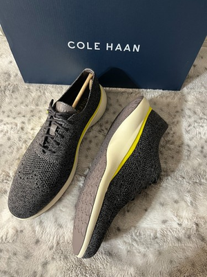 #ad Cole Haan Grand Troy Knit Oxford Sneaker MSRP$175 Lgweight Breathable amp; Comfy $68.14