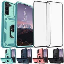 For Samsung Galaxy S21 5G Series Case Slide Camera Lens Cover / Screen Protector