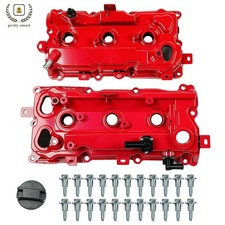 Pair Aluminum Valve Cover Set for Nissan Altima 07-14 Pathfinder 2013-2014 3.5L