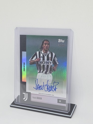 Paulo Sousa Auto /99 Topps Juventus Team Set 2025-26
