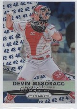 2015 Panini Prizm Jackie Robinson Prizm /42 Devin Mesoraco #58