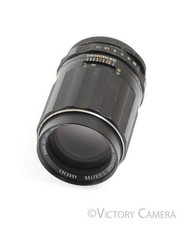 Pentax Super-Takumar 135mm f3.5 m42 Screw Mount Lens w/ Hood EXC