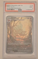 2023 Pokemon Scarlet & Violet Obsidian Flames Ninetales #199/197 PSA 9