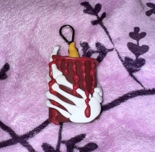 Bath & Body Works Halloween PocketBac Holder Skeleton Hand Candle Music Glows