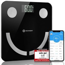 Personenwaage Körperwaage Körperfettwaage Gewichtswaage Waage HEIMWERT B-Ware