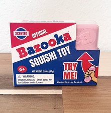 Bazooka Bubble Gum Scented Squishi Squeeze Toy