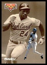 1992 Pinnacle Ken Griffey Jr./Rickey Henderson Seattle Mariners/Oakland