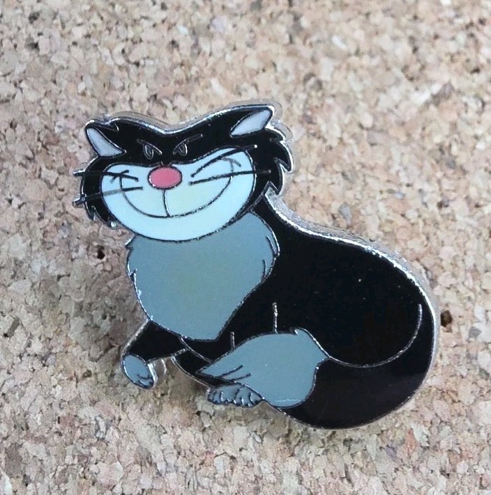 Lucifer Cat Smiling Cinderella Disney Trading Pin Cats and Dogs Collection Smile