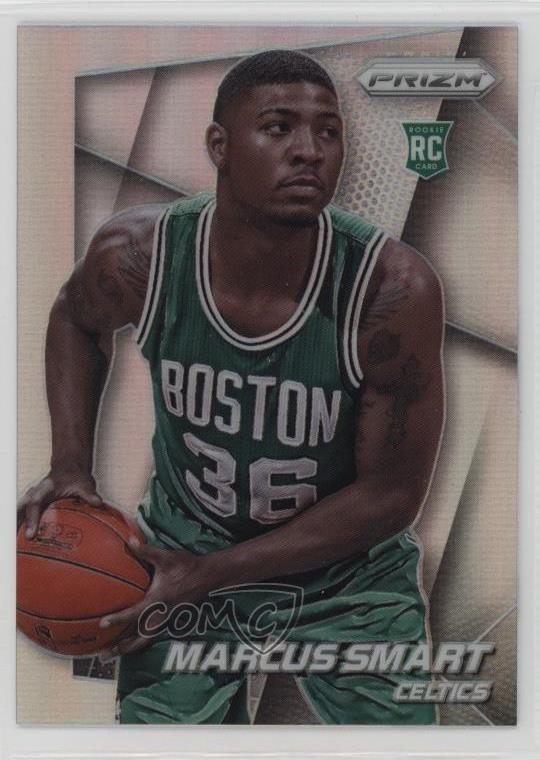 2014-15 Panini Prizm Silver Prizm Marcus Smart #256 t4l