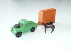 Vintage Dublo Dinky - Land Rover & Horse Box Trailer, #073