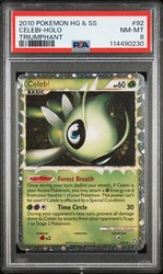 Celebi Prime 92/102 HeartGold & SoulSilver Triumphant Holo