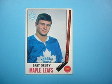 1969/70 O-PEE-CHEE NHL HOCKEY CARD #48 BRIT SELBY EX/NM SHARP!! 69/70 OPC