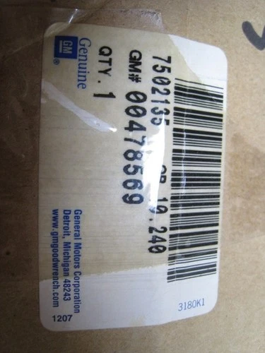 NOS GM 478569 1970-1981 Firebird Camaro Automatic Console Shift Plate Trans Am