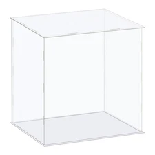 Display Case Box Acrylic Box Transparent Showcase 31x21x31cm for Collectibles