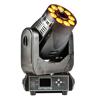 VEGA HALO 90 2in1 Spot Wash Moving Head 90W LED Rotierendes Goborad DMX